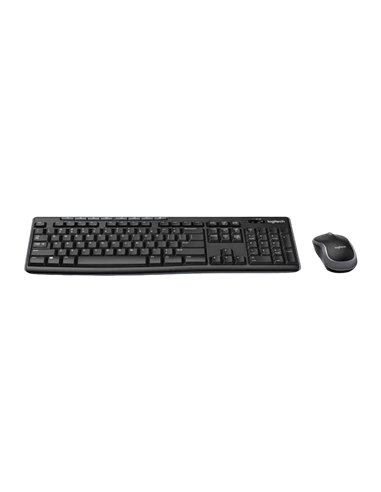 Set Tastatură + Mouse Logitech MK270, Fără fir, Negru