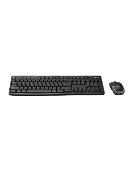 Set Tastatură + Mouse Logitech MK270, Fără fir, Negru