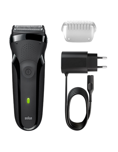 Aparat de ras electric BRAUN Series 3 300s, Negru