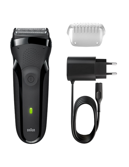 Aparat de ras electric BRAUN Series 3 300s, Negru