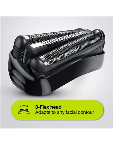 Aparat de ras electric BRAUN Series 3 300s, Negru