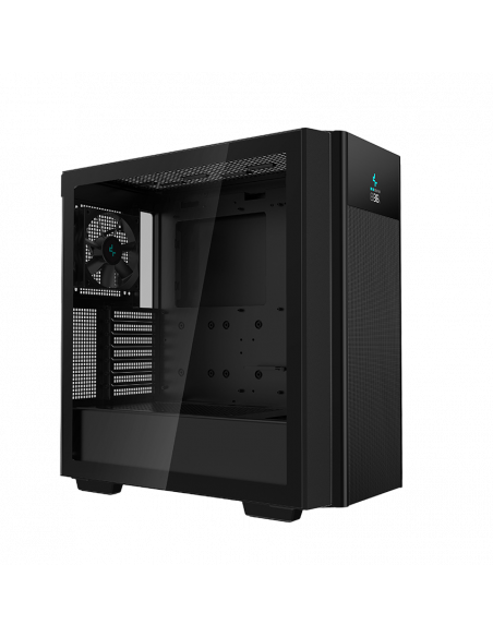 Carcasă PC Deepcool CH510 Mesh Digital, Midi-Tower, Fără PSU, Negru