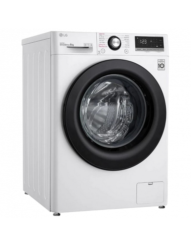 Стиральная машина LG F4WV308S6U, 8кг, Белый