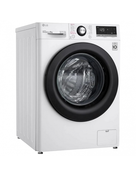 Стиральная машина LG F4WV308S6U, 8кг, Белый
