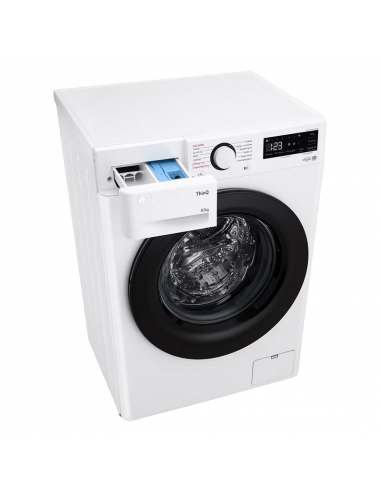 Стиральная машина LG F4WV308S6U, 8кг, Белый