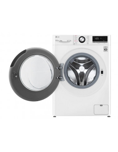 Стиральная машина LG F4WV308S6U, 8кг, Белый