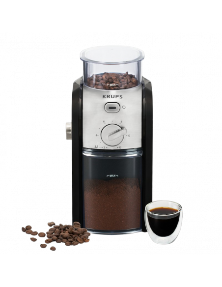 Râșniță de cafea KRUPS GVX242, Negru