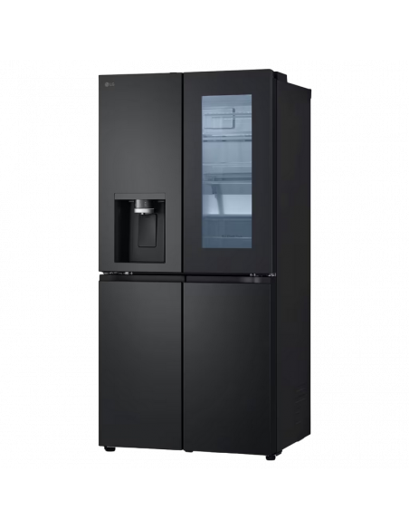 Frigider LG GMG860EPBE, InstaView Door-in-Door™, Negru