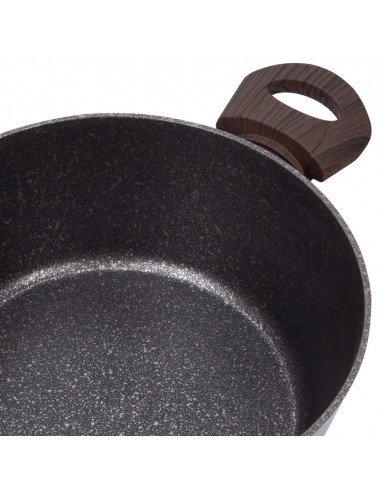 Cratiță RESTO 93019, 4.7L, 24cm, Cafeniu