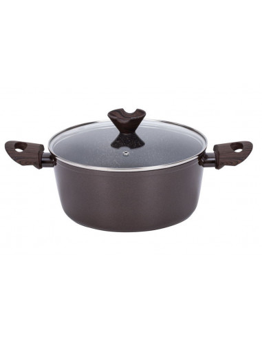 Cratiță RESTO 93019, 4.7L, 24cm, Cafeniu
