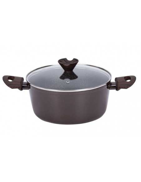 Cratiță RESTO 93019, 4.7L, 24cm, Cafeniu