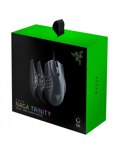 Игровая мышь RAZER Naga Trinity, Чёрный