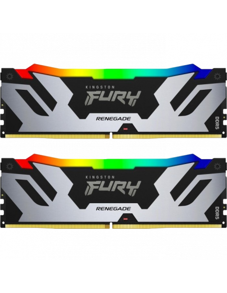 Оперативная память Kingston FURY Renegade RGB, DDR5 SDRAM, 6000 МГц, 32 Гб, KF560C32RSAK2-32
