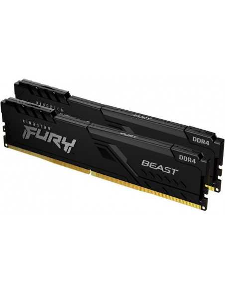 Оперативная память Kingston FURY Beast, DDR4 SDRAM, 2666 МГц, 16Гб, KF426C16BBK2/16