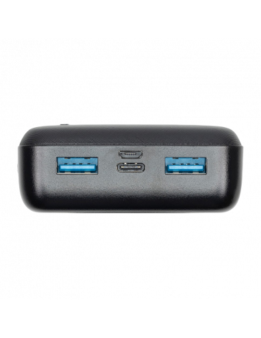 Acumulator extern RivaCase VA2572, 20000mAh, Negru