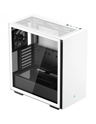 Carcasă PC Deepcool CH510 WH, Midi-Tower, ATX...