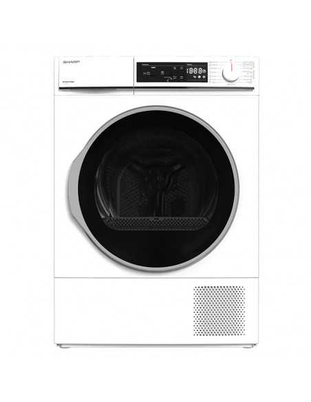 Uscător de rufe Sharp KDNHA7S7GW21EE, 7kg, Alb