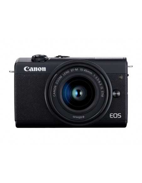 Беззеркальные фотоаппараты DC Canon EOS M200 Black amp EF-M 15-45mm f3.5-6.3 IS STM KIT