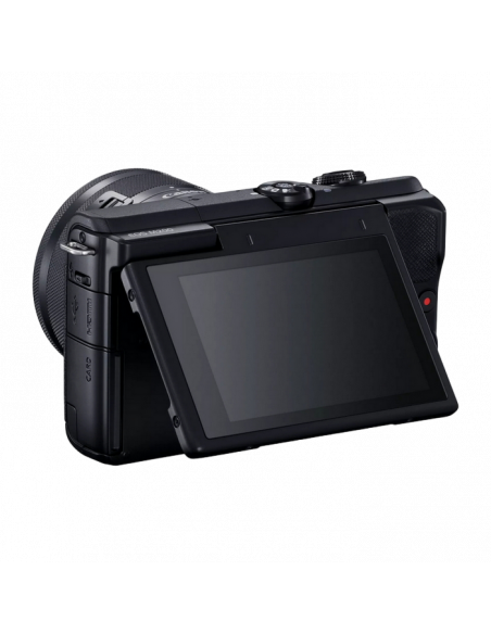 Беззеркальные фотоаппараты DC Canon EOS M200 Black amp EF-M 15-45mm f3.5-6.3 IS STM KIT