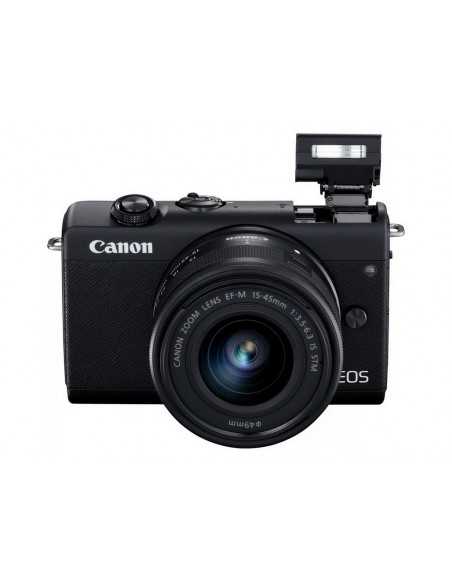 Беззеркальные фотоаппараты DC Canon EOS M200 Black amp EF-M 15-45mm f3.5-6.3 IS STM KIT