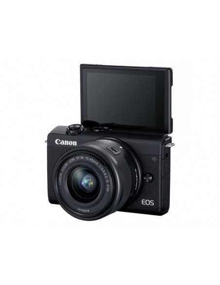 Беззеркальные фотоаппараты DC Canon EOS M200 Black amp EF-M 15-45mm f3.5-6.3 IS STM KIT