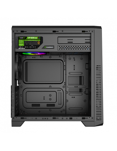 Carcasă PC Gamemax G561-FRGB, Midi-Tower, Fără...