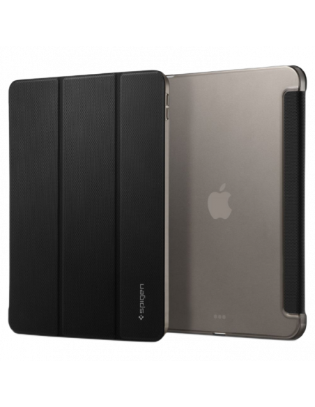 Чехол для планшета Spigen iPad, Liquid Air, 10,9", ТПУ, ПУ, Чёрный
