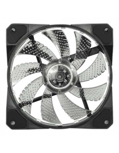 Ventilator pentru carcasa PC, PSU, HDD, VGA, pasta termică PC Case Fan GAMEMAX FN-12Rainbow-M, 120mm, ARGB, 15 LED, 24dB, 53 CFM