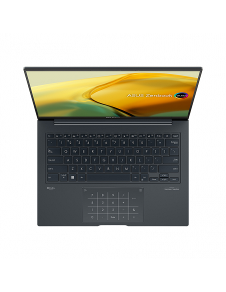 Laptopuri Asus NB ASUS 14.5 Zenbook 14X OLED UX3404VA Gray (Core i7-13700H 16Gb 1Tb Win 11)