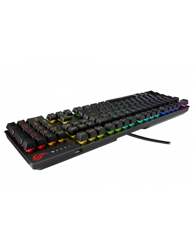 Tastatură ASUS Strix Scope RX, Cu fir, Negru