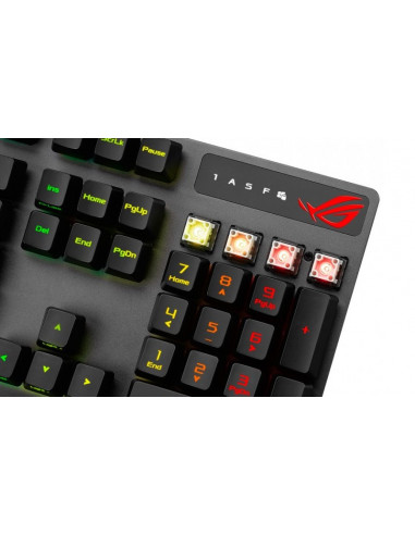 Tastatură ASUS Strix Scope RX, Cu fir, Negru