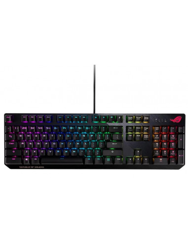 Tastatură ASUS Strix Scope RX, Cu fir, Negru