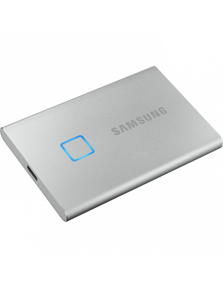 Внешний портативный SSD-накопитель Samsung Portable SSD T7 Touch, 1 TB, White (MU-PC1T0S/WW)