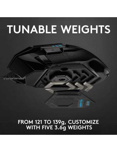 Gaming Mouse Logitech G502, Negru