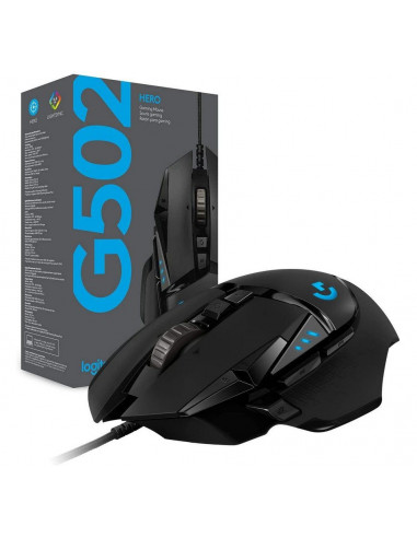 Gaming Mouse Logitech G502, Negru