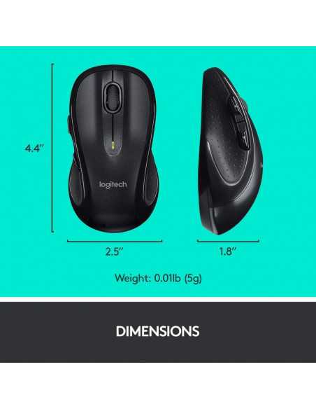 Беcпроводная мышь Logitech M510, Чёрный