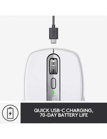 Mouse Wireless Logitech MX Anywhere 3 for Mac, Alb