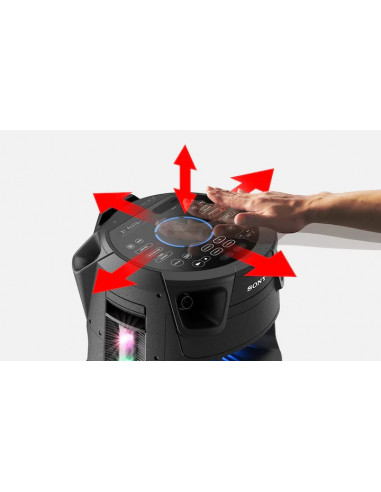 Портативная колонка SONY MHC-V73D, Чёрный