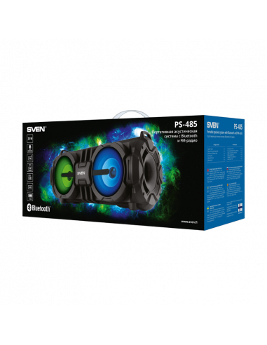Boxă portabilă SVEN PS-485, Negru