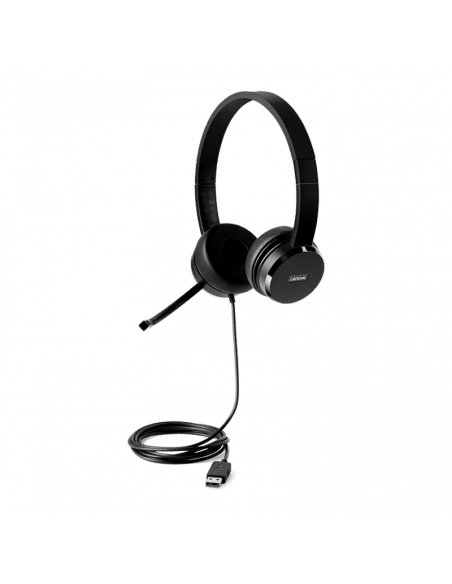 Наушники Lenovo 100 Stereo, Чёрный