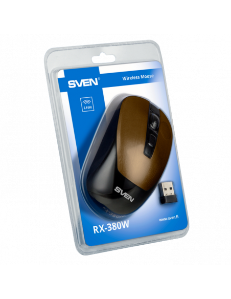 Mouse Wireless SVEN RX-380W, Bronz