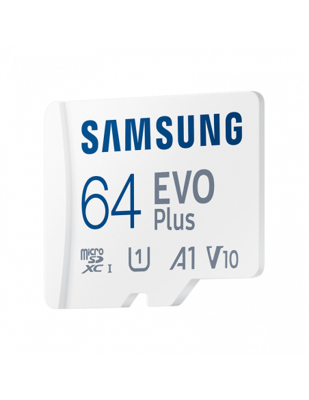 Card de Memorie Samsung EVO Plus MicroSDXC, 64GB (MB-MC64SA/CN)