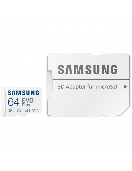 Card de Memorie Samsung EVO Plus MicroSDXC, 64GB (MB-MC64SA/CN)