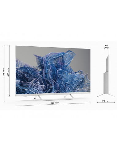 32" LED SMART Телевизор KIVI 32F750NW,...
