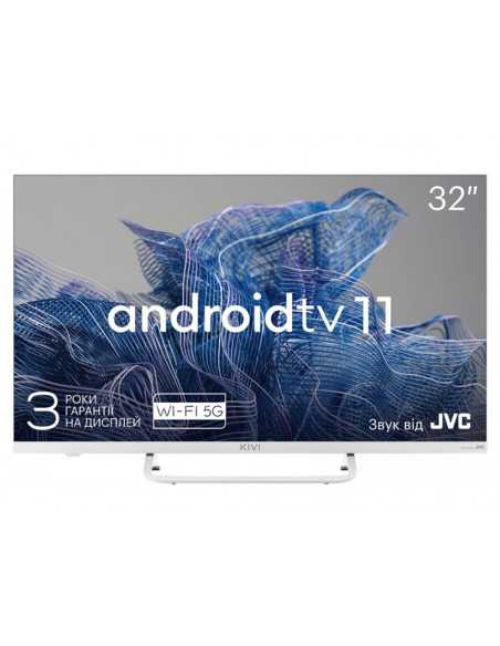 32" LED SMART Телевизор KIVI 32F750NW, 1920x1080 FHD, Android TV, Белый
