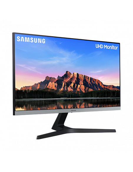 28" Монитор Samsung U28R550UQ, IPS 3840x2160 4K-UHD, Черный/Серый