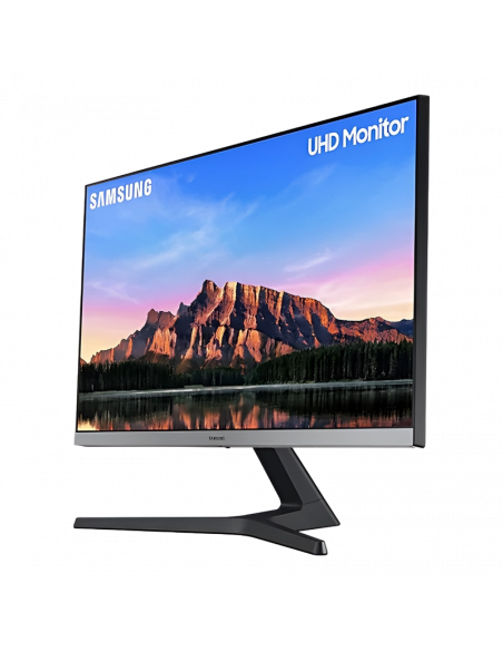 28" Монитор Samsung U28R550UQ, IPS 3840x2160 4K-UHD, Черный/Серый