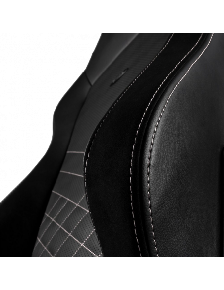Игровое кресло Noblechairs Hero, Искусственная кожа, Черный/Белый