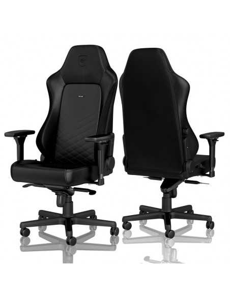 Игровое кресло Noblechairs Hero, Искусственная кожа, Черный/Белый