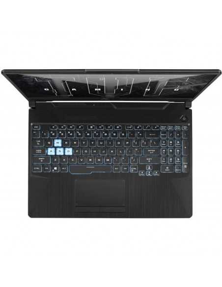 Ноутбуки Asus NB ASUS 15.6 TUF Gaming F15 FX506HF Black (Core i5-11400H 16Gb 512Gb)